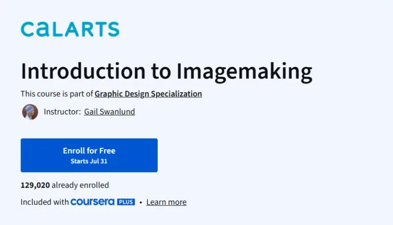 Introduction to Imagemaking Course