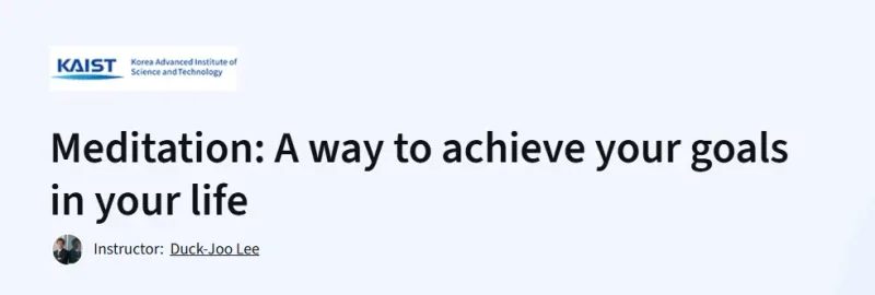 Meditation: A way to achieve your goals in your life Course