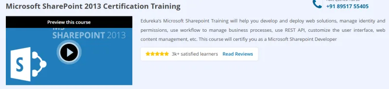 Microsoft SharePoint 2013 Certification Training Course