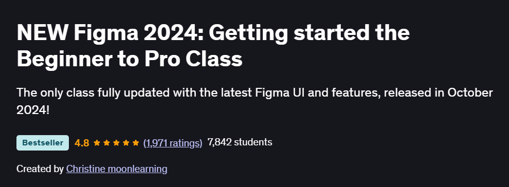 NEW Figma 2024: Getting started the Beginner to Pro Class Course
