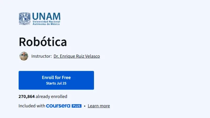 Robótica Course