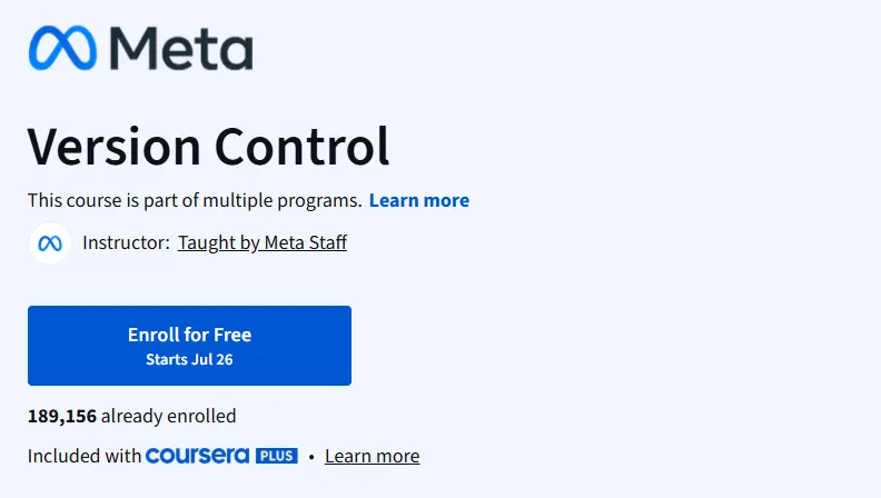 Version Control Course