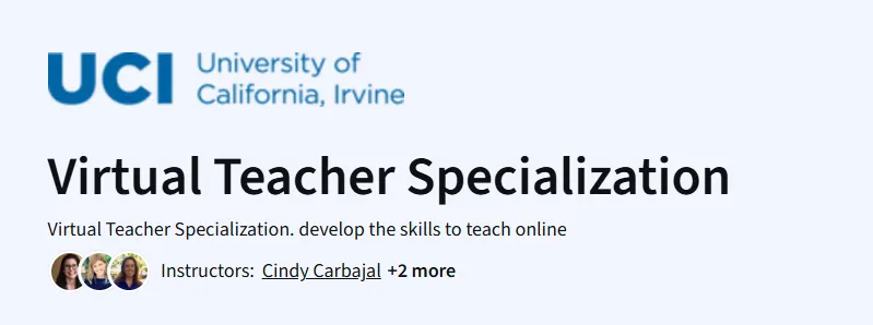 Virtual Teacher Specialization Course