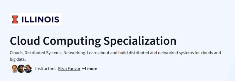 Cloud Computing Specialization Course