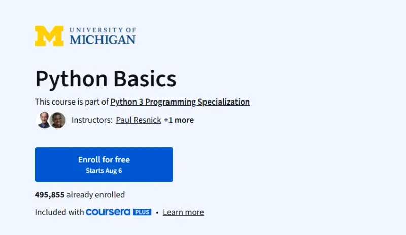 Python Basics Course