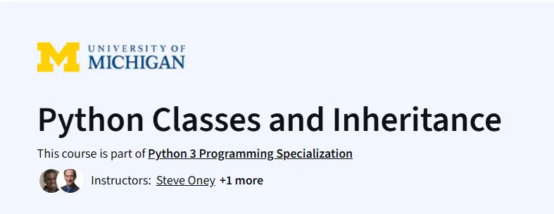 Python Classes and Inheritance Course