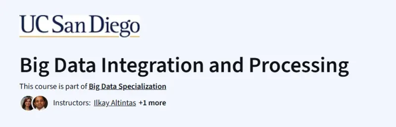 Big Data Integration and Processing Course