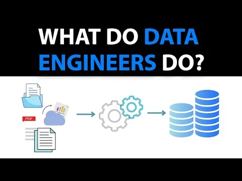 What does a data engineer do?