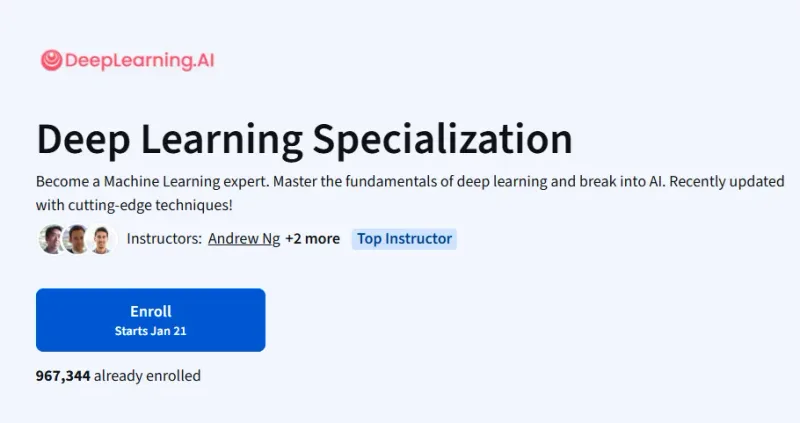 Deep Learning course
