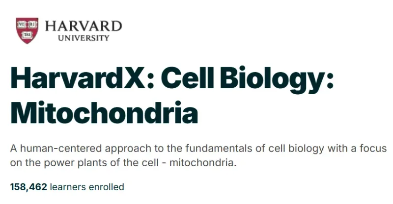 HarvardX: Cell Biology: Mitochondria course