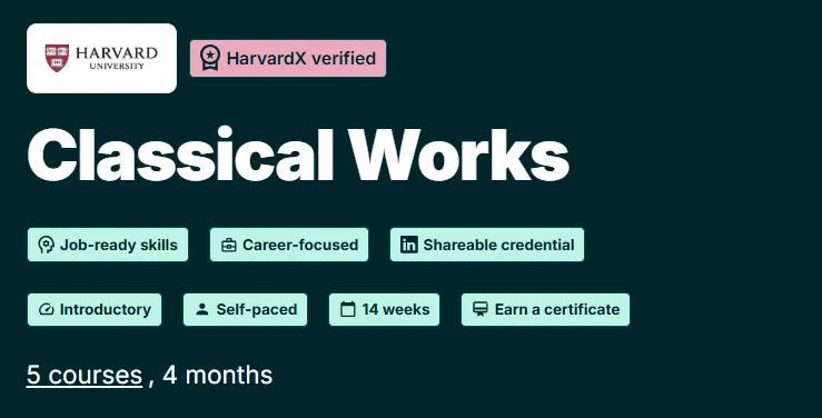 Classical Works course