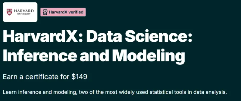 HarvardX: Data Science: Inference and Modeling course