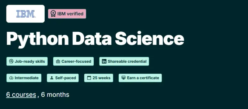 Python Data Science course